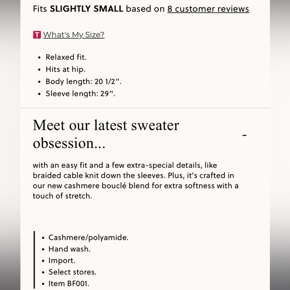 J.Crew Cashmere bouclé cable-sleeve sweater - Picture 7 of 7